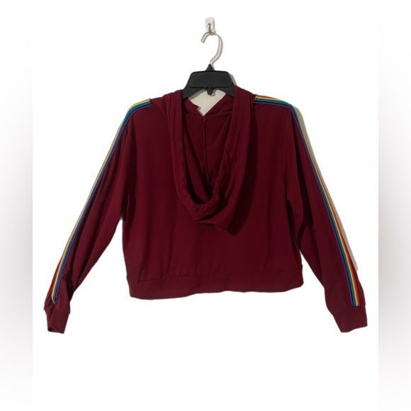 Women’s Long Sleeve Cropped Hoodie Size L/XL - Picture 8 of 10